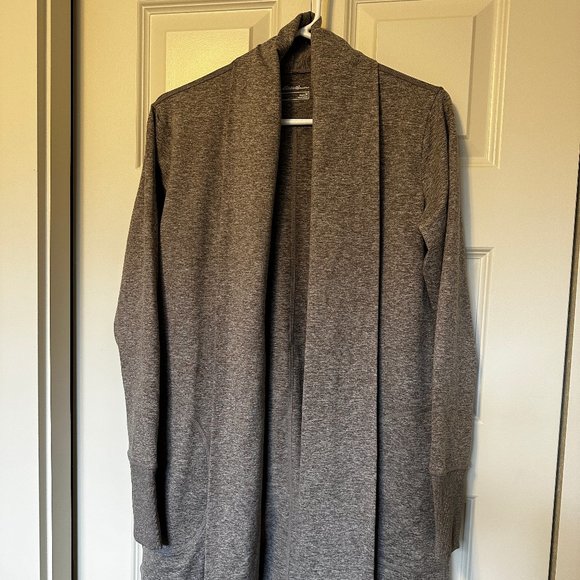 Eddie Bauer Lounge Wear Jacket Brown - Picture 1 of 5